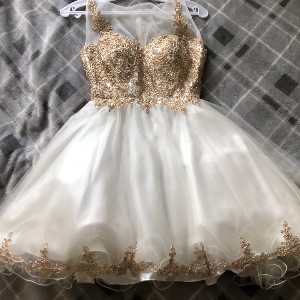 Shear elegant dress.